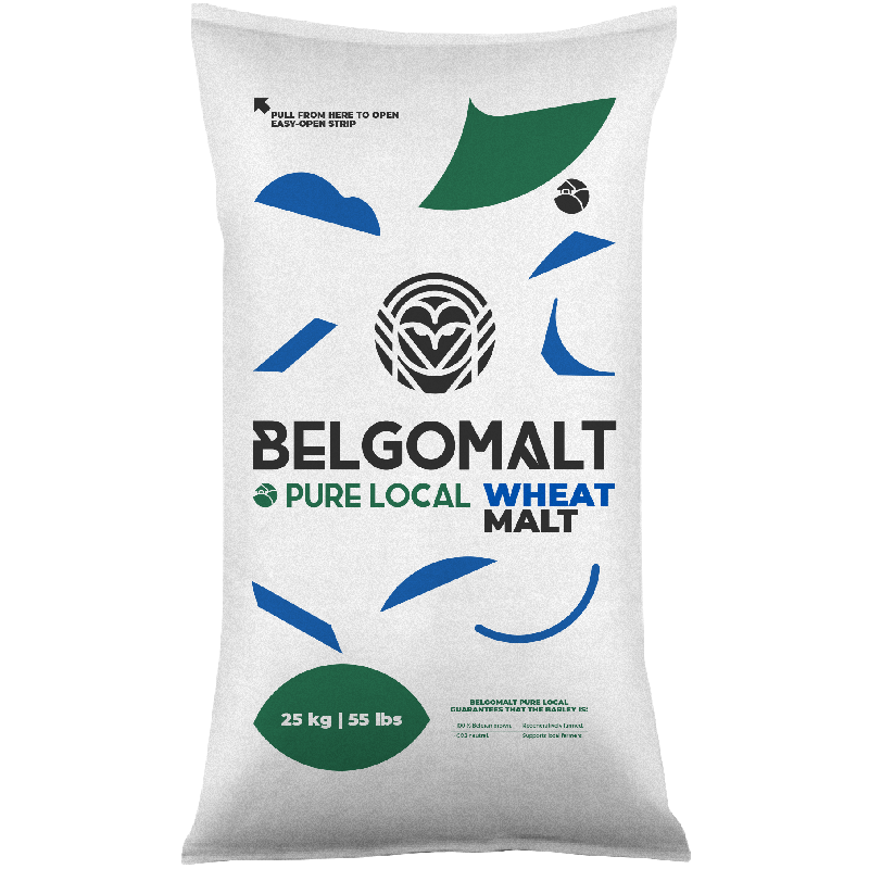 Pure Local Belgian Wheat Malt