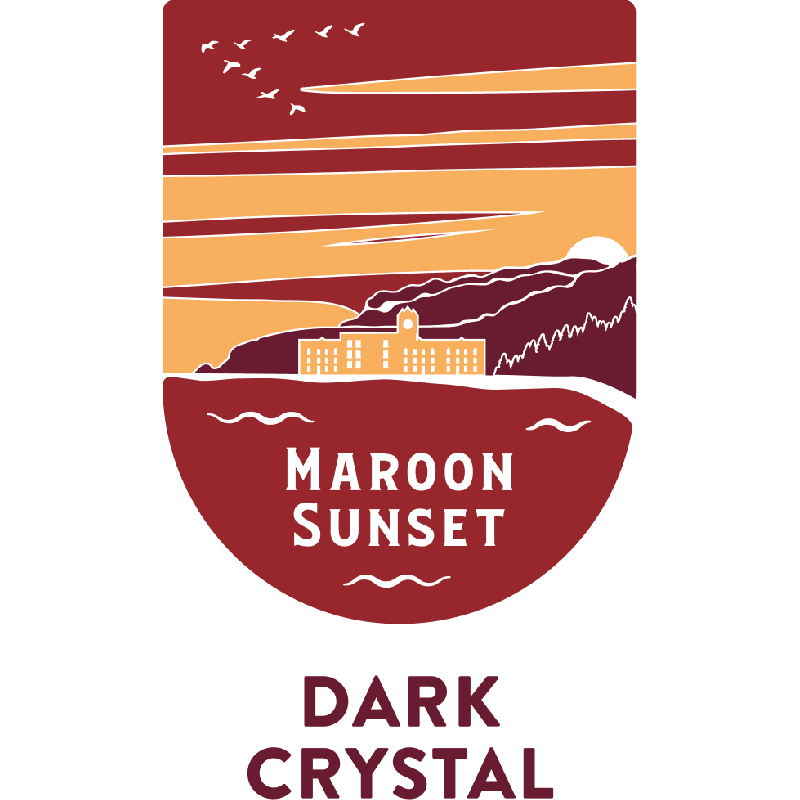 Dark Crystal - Maroon Sunset 